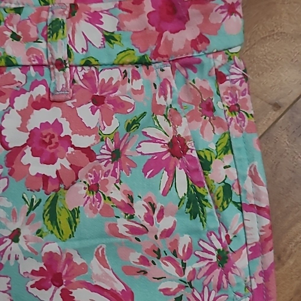 NWT Kut Patterned High Rise Trouser Shorts - Picture 2 of 8
